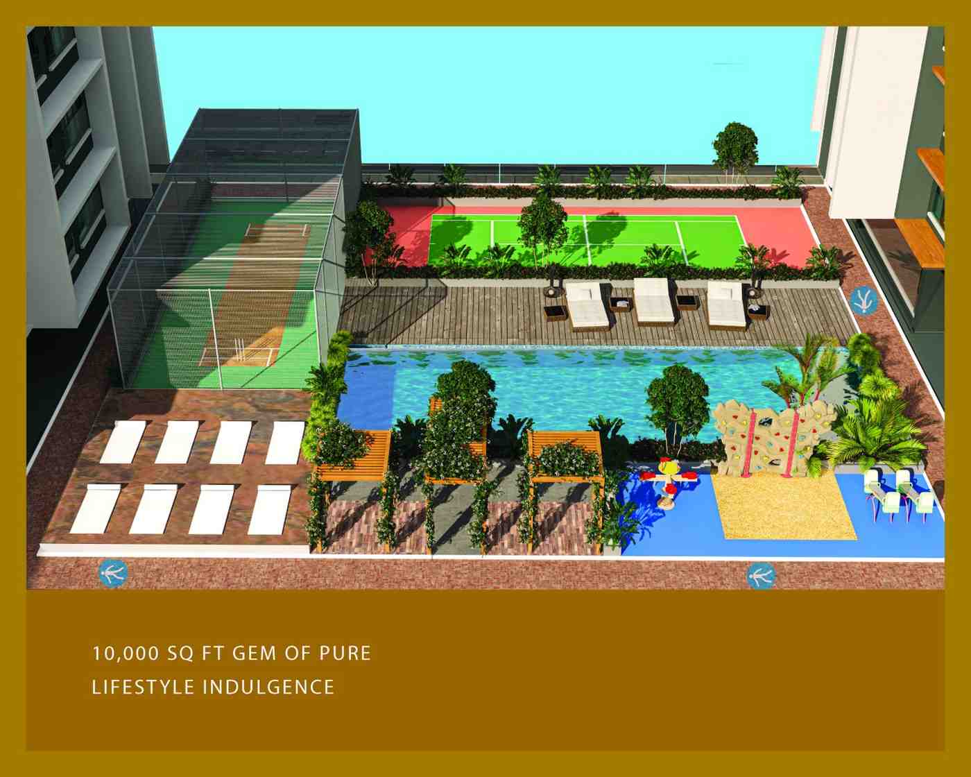 1BR floor plan